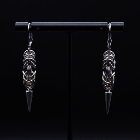 Byzantine Chainmail Earrings