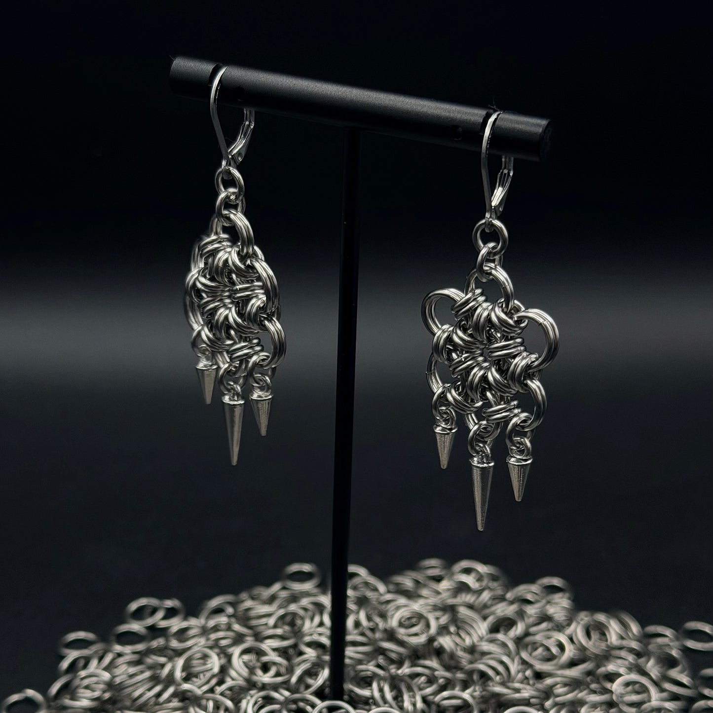 Sempiternal Chainmail Earrings