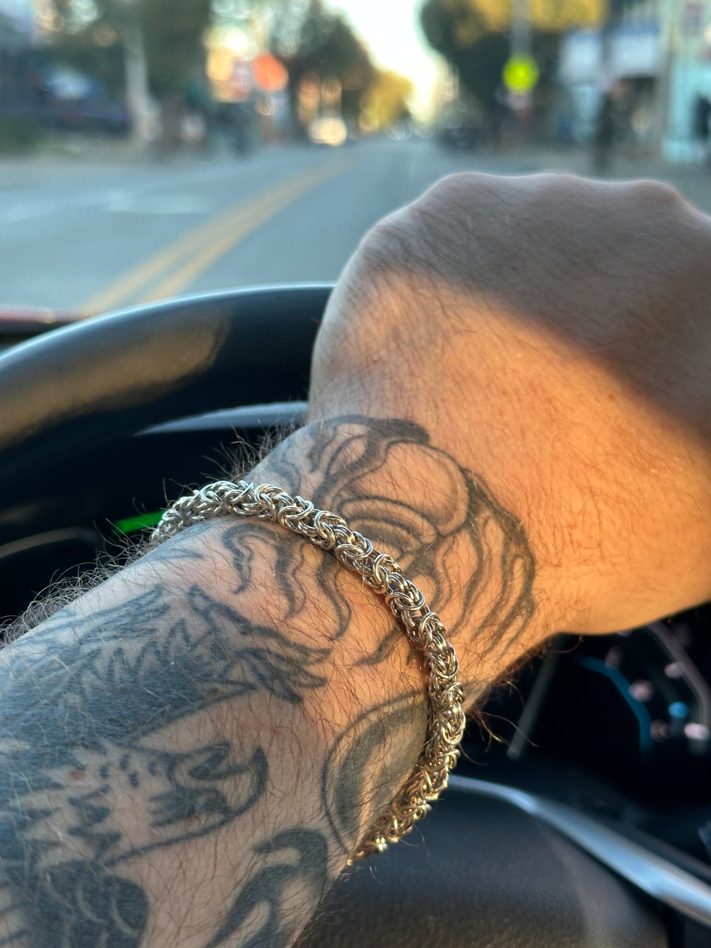 Mini Byzantine Chainmail Bracelet