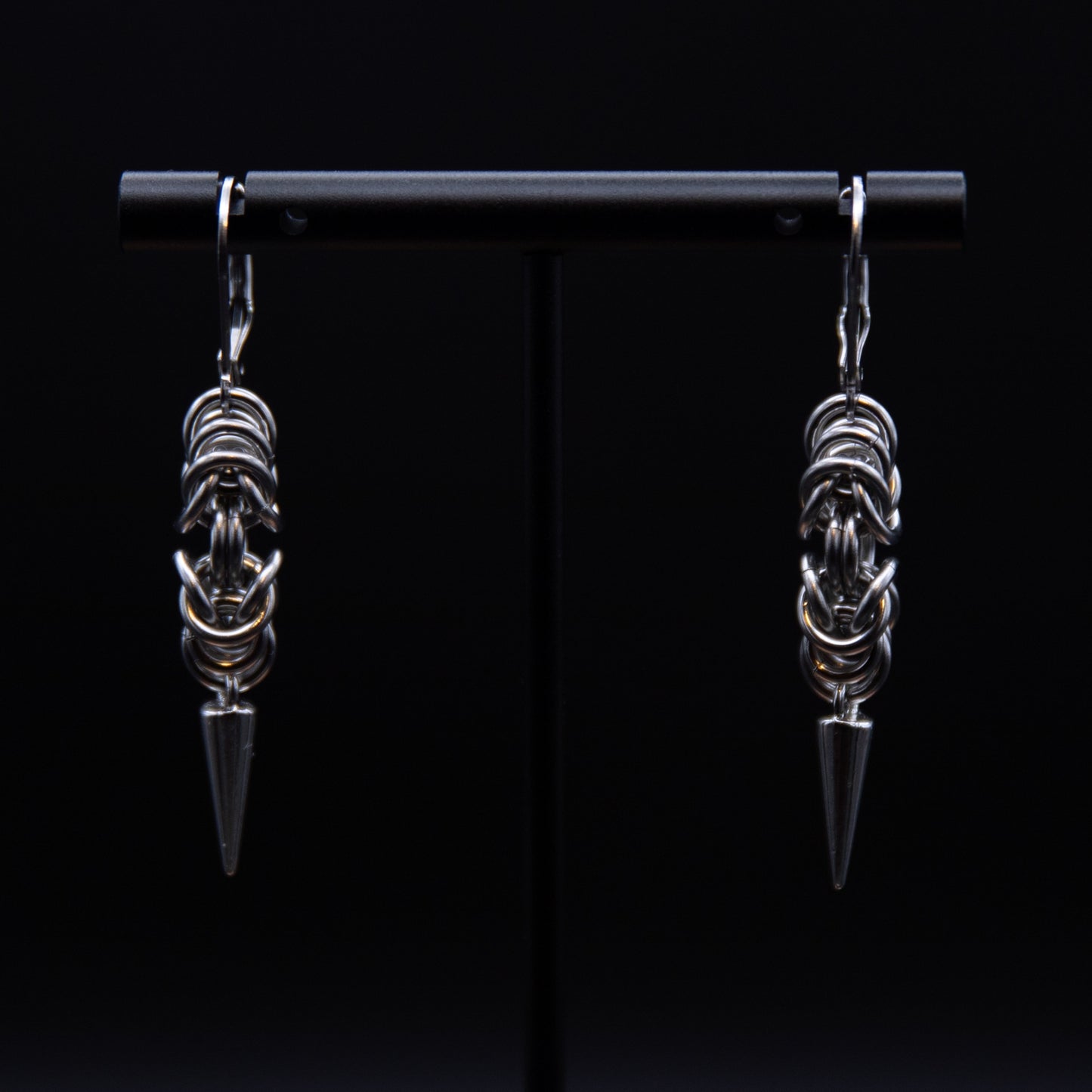 Byzantine Chainmail Earrings