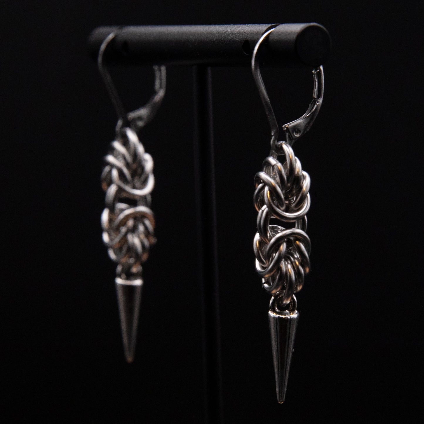 Byzantine Chainmail Earrings