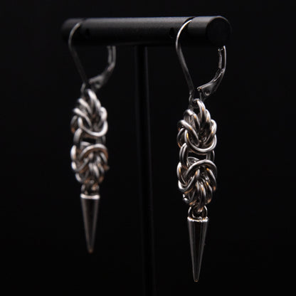 Byzantine Chainmail Earrings
