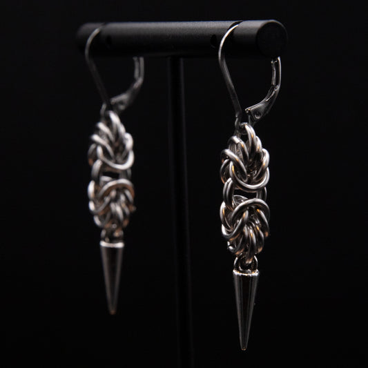 Byzantine Chainmail Earrings