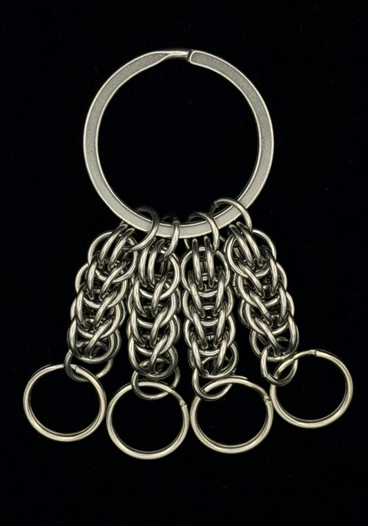 Persian 6 in 1 Chainmail Keychain